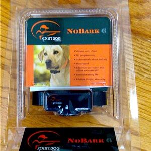 SportDOG Brand NoBark 6-Waterproof Bark Control Collar w/6 Levels of Static